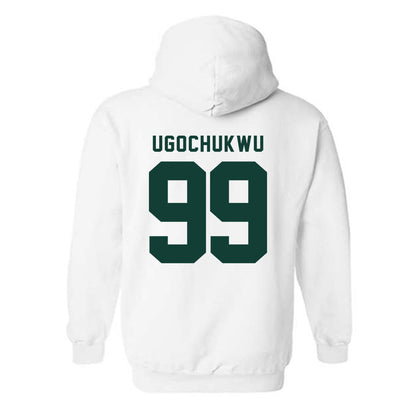Michigan State - NCAA Men's Basketball : Divine-Collins Ugochukwu - Classic Shersey Hooded Sweatshirt-1