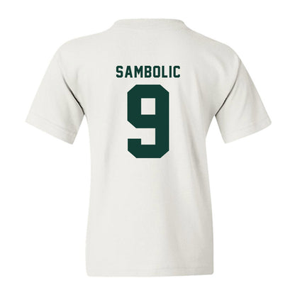Michigan State - NCAA Women's Basketball : Sara Sambolic - Classic Shersey Youth T-Shirt-1