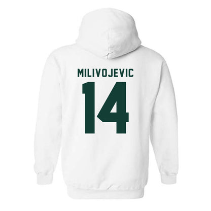 Michigan State - NCAA Football : Alessio Milivojevic - Classic Shersey Hooded Sweatshirt