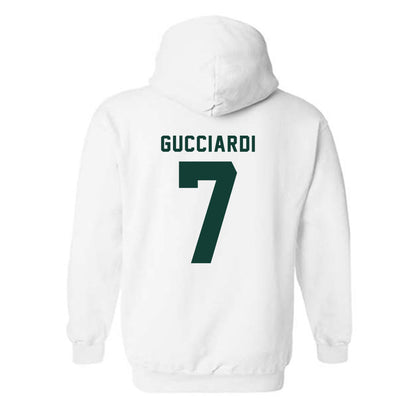 Michigan State - NCAA Men's Ice Hockey : David Gucciardi - Classic Shersey Hooded Sweatshirt-1