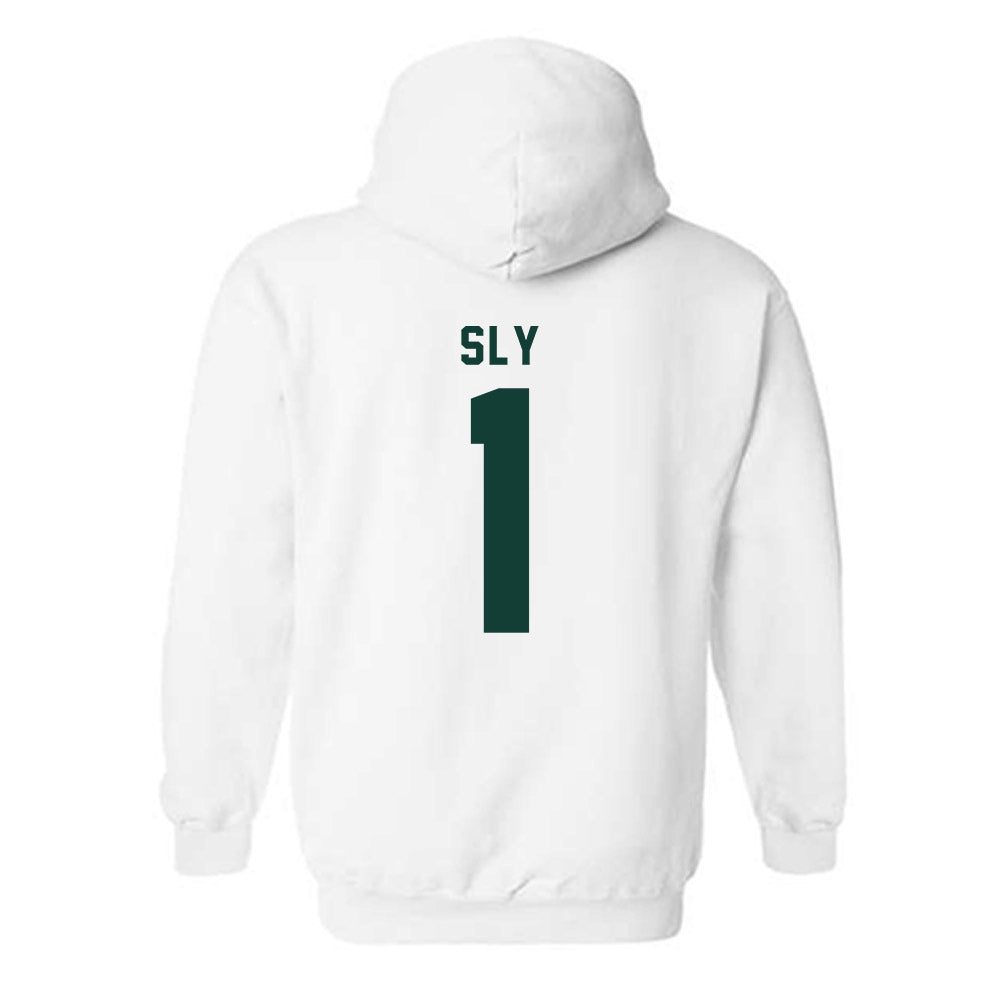 Michigan State - NCAA Men's Soccer : Michael Sly - Classic Shersey Hooded Sweatshirt-1