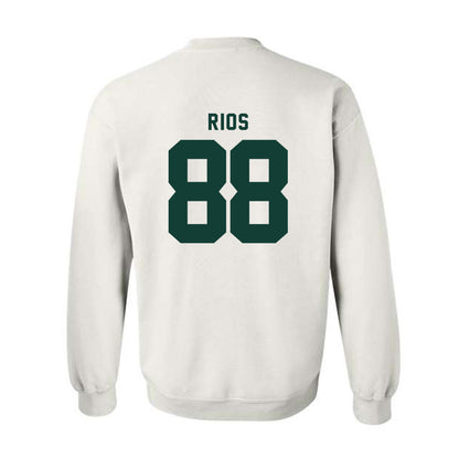 Michigan State - NCAA Football : Kai Rios - Classic Shersey Crewneck Sweatshirt-1