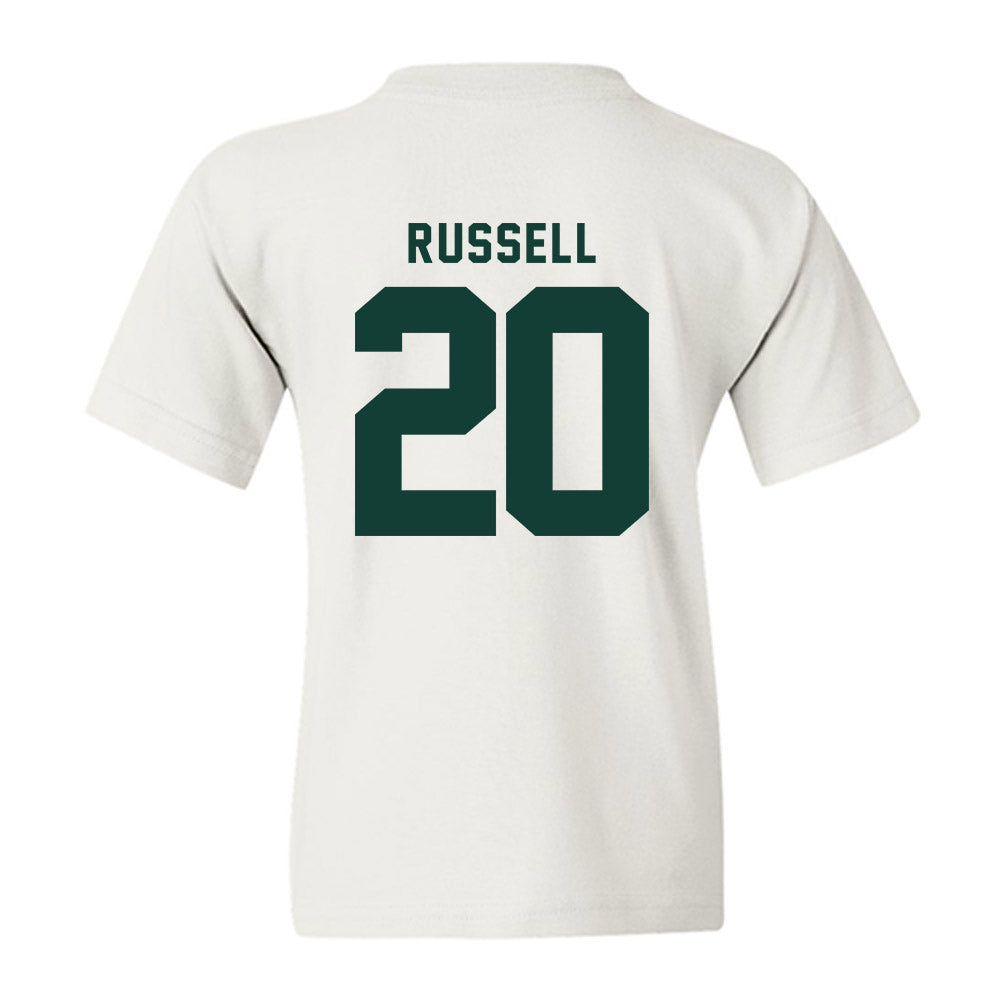 Michigan State - NCAA Men's Ice Hockey : Daniel Russell - Classic Shersey Youth T-Shirt-1