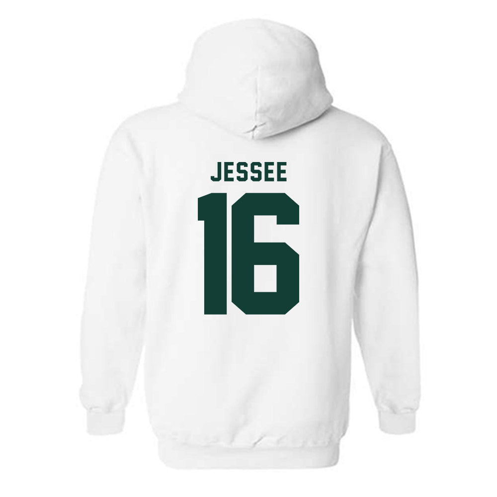 Michigan State - NCAA Football : Ryland Jessee - Classic Shersey Hooded Sweatshirt-1