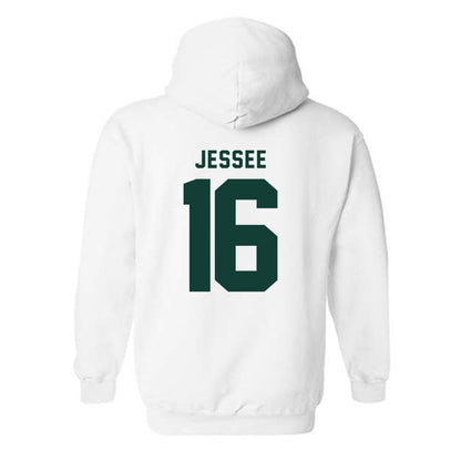 Michigan State - NCAA Football : Ryland Jessee - Classic Shersey Hooded Sweatshirt-1