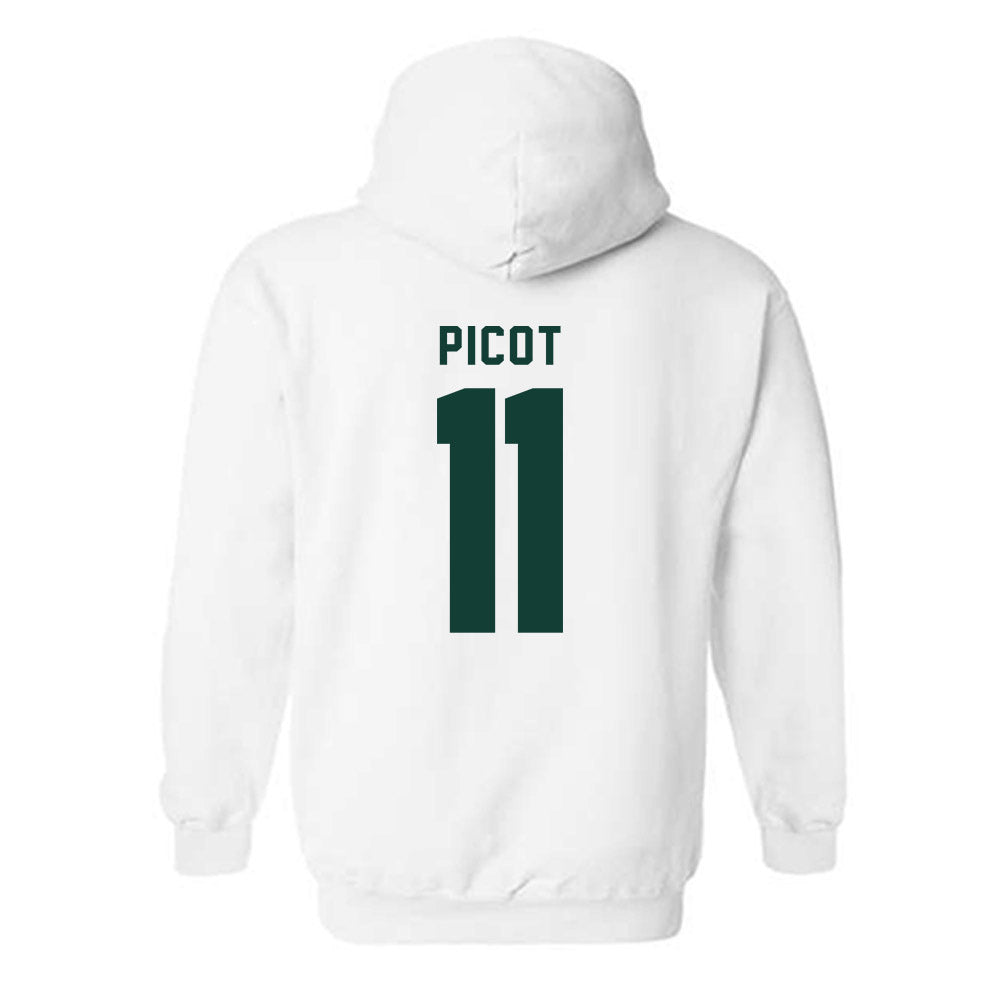 Michigan State - NCAA Baseball : Parker Picot - Classic Shersey Hooded Sweatshirt-1