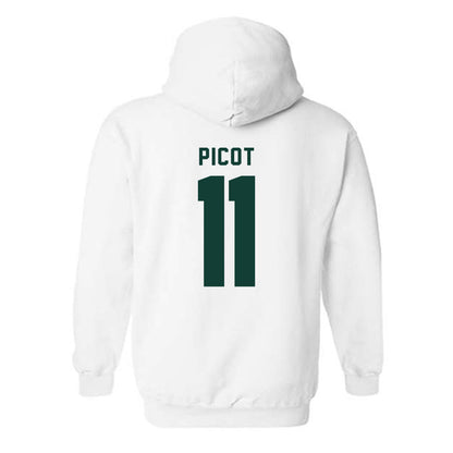 Michigan State - NCAA Baseball : Parker Picot - Classic Shersey Hooded Sweatshirt-1