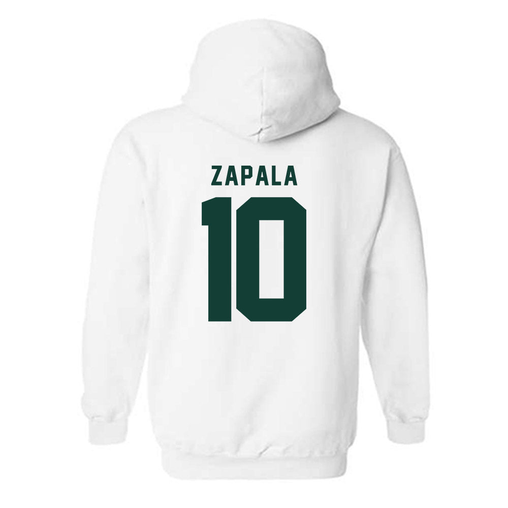 Michigan State - NCAA Men's Basketball : Szymon Zapala - Classic Shersey Hooded Sweatshirt