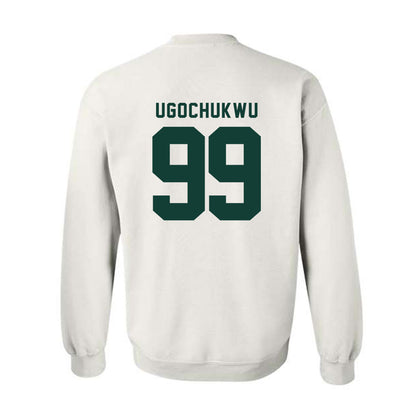 Michigan State - NCAA Men's Basketball : Divine-Collins Ugochukwu - Classic Shersey Crewneck Sweatshirt-1