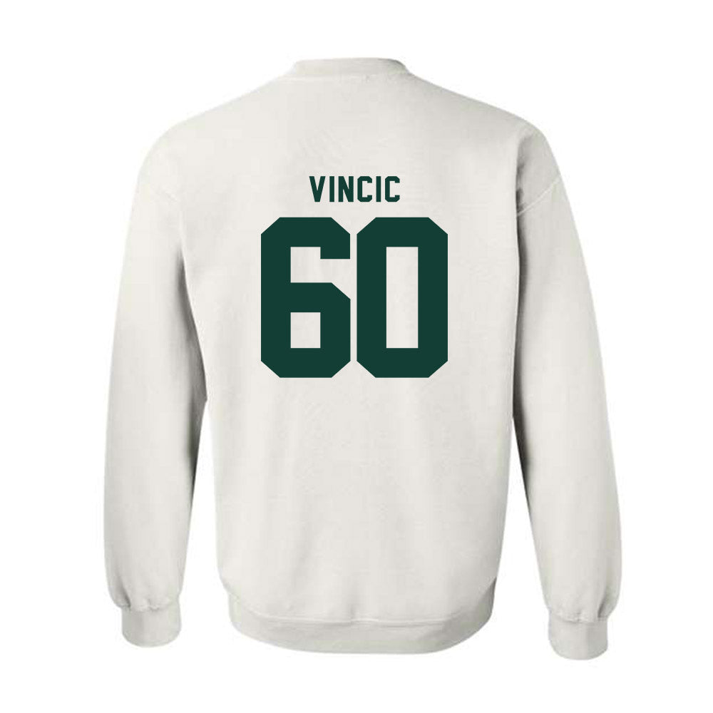 Michigan State - NCAA Football : Luka Vincic - Classic Shersey Crewneck Sweatshirt-1