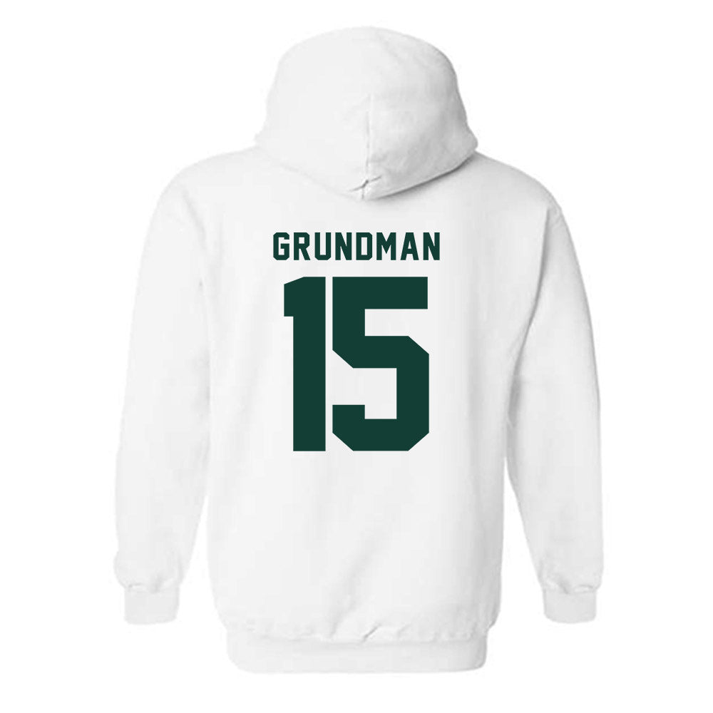 Michigan State - NCAA Baseball : Gannon Grundman - Classic Shersey Hooded Sweatshirt-1