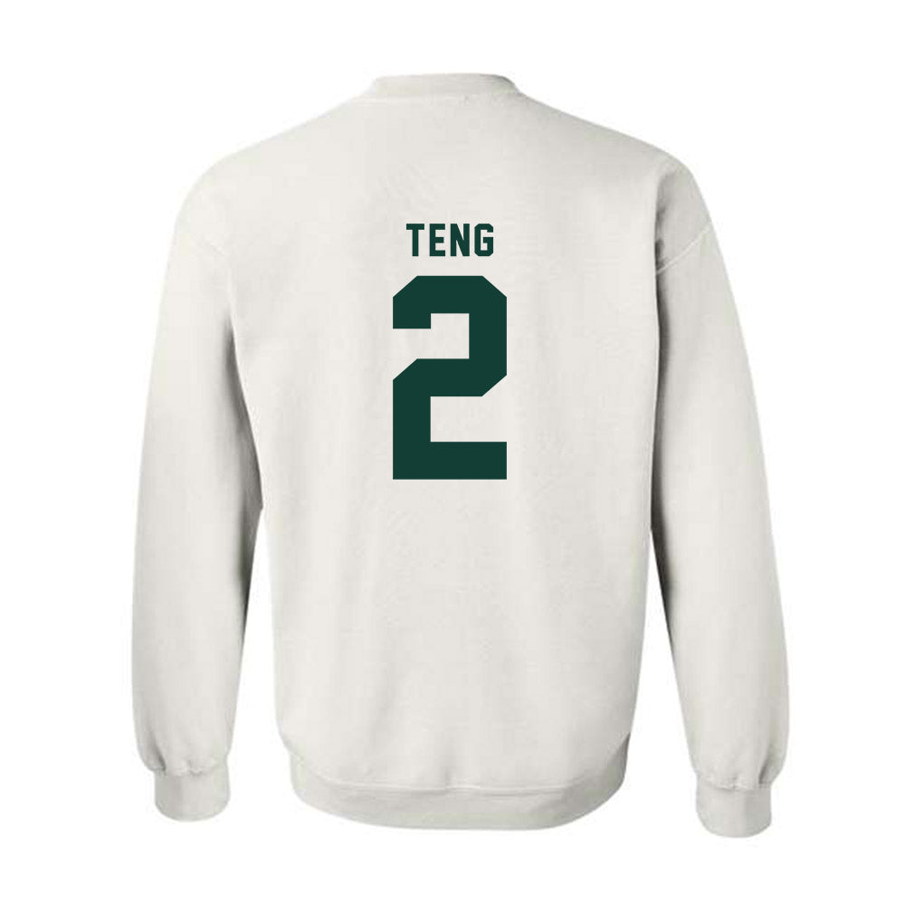 Michigan State - NCAA Men's Basketball : Kur Teng - Classic Shersey Crewneck Sweatshirt-1