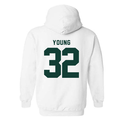 Michigan State - NCAA Football : Evan Young - Classic Shersey Hooded Sweatshirt-1