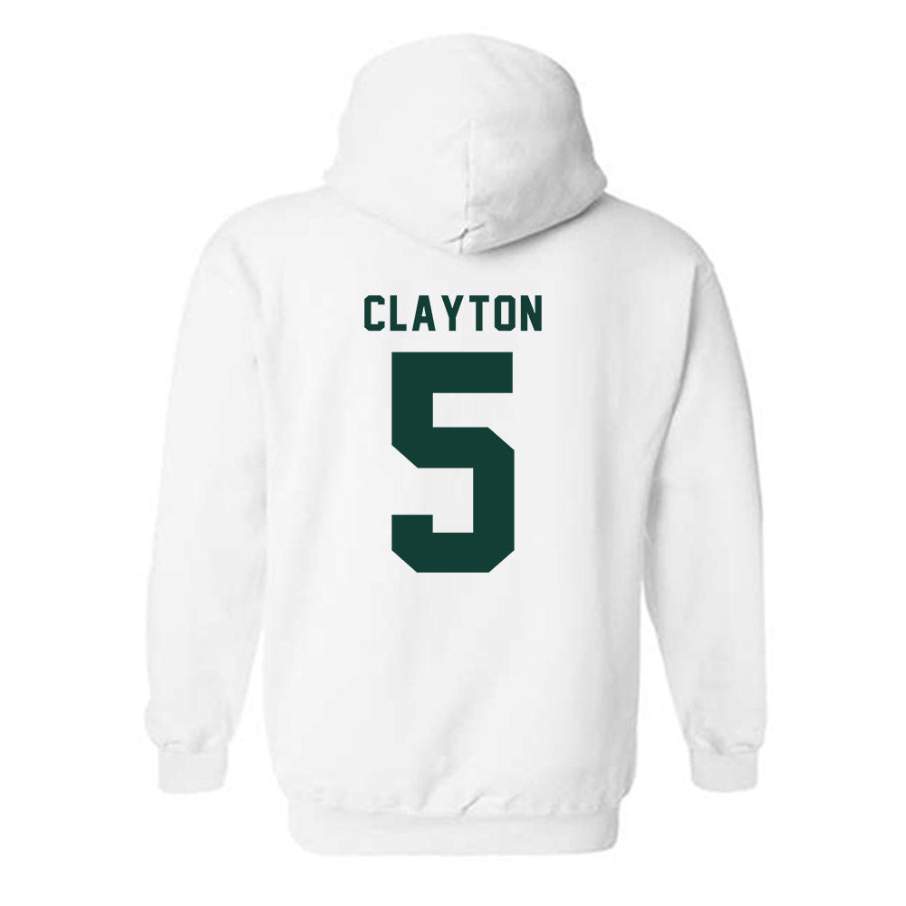 Michigan State - NCAA Women's Volleyball : Ky Clayton - Classic Shersey Hooded Sweatshirt