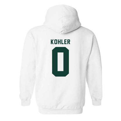 Michigan State - NCAA Men's Basketball : Jaxon Kohler - Classic Shersey Hooded Sweatshirt-1