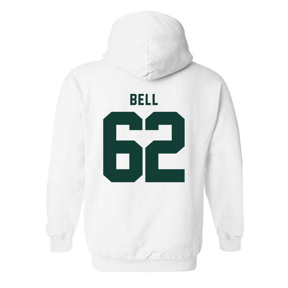 Michigan State - NCAA Football : Justin Bell - Classic Shersey Hooded Sweatshirt-1