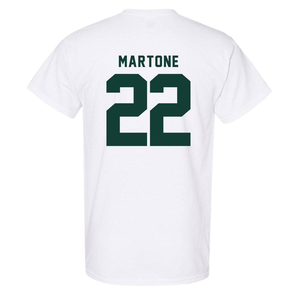 Michigan State - NCAA Men's Ice Hockey : Porter Martone - Classic Shersey T-Shirt-1