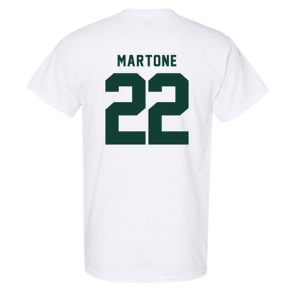 Michigan State - NCAA Men's Ice Hockey : Porter Martone - Classic Shersey T-Shirt-1