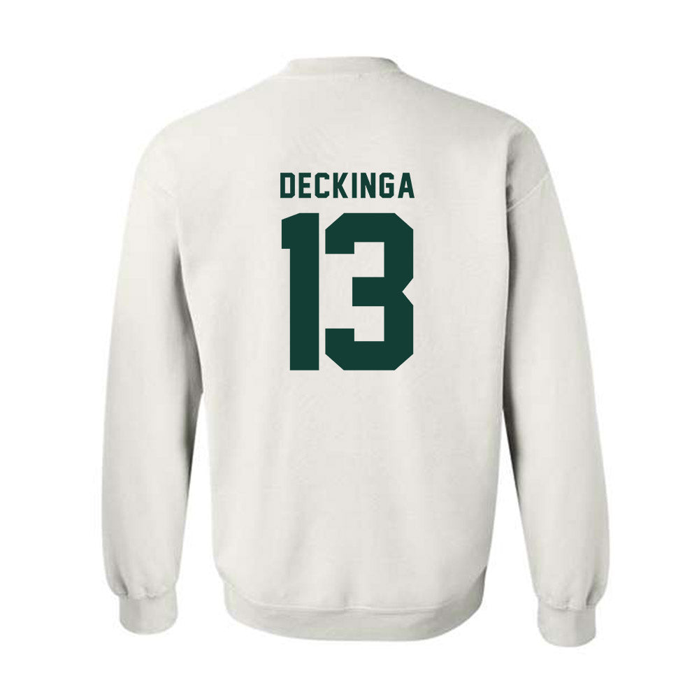 Michigan State - NCAA Baseball : CJ Deckinga - Classic Shersey Crewneck Sweatshirt-1