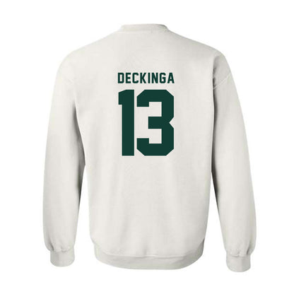Michigan State - NCAA Baseball : CJ Deckinga - Classic Shersey Crewneck Sweatshirt-1
