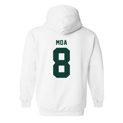 Michigan State - NCAA Football : Aisea Moa - Classic Shersey Hooded Sweatshirt-1