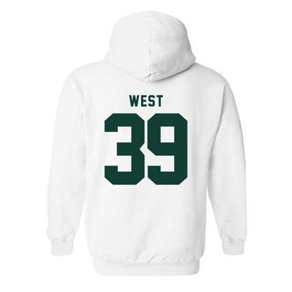 Michigan State - NCAA Football : Elisha West - Classic Shersey Hooded Sweatshirt-1