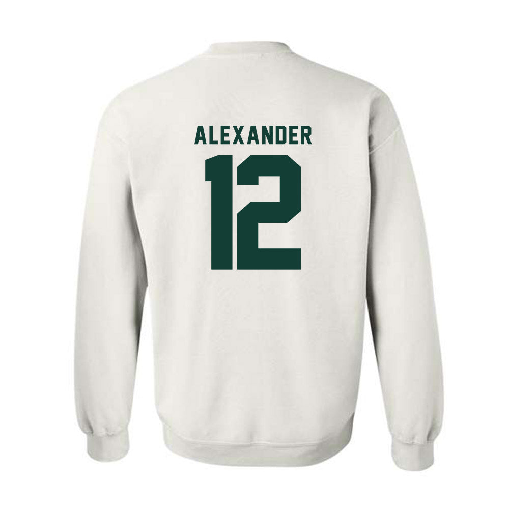 Michigan State - NCAA Women's Basketball : Isa Alexander - Classic Shersey Crewneck Sweatshirt-1