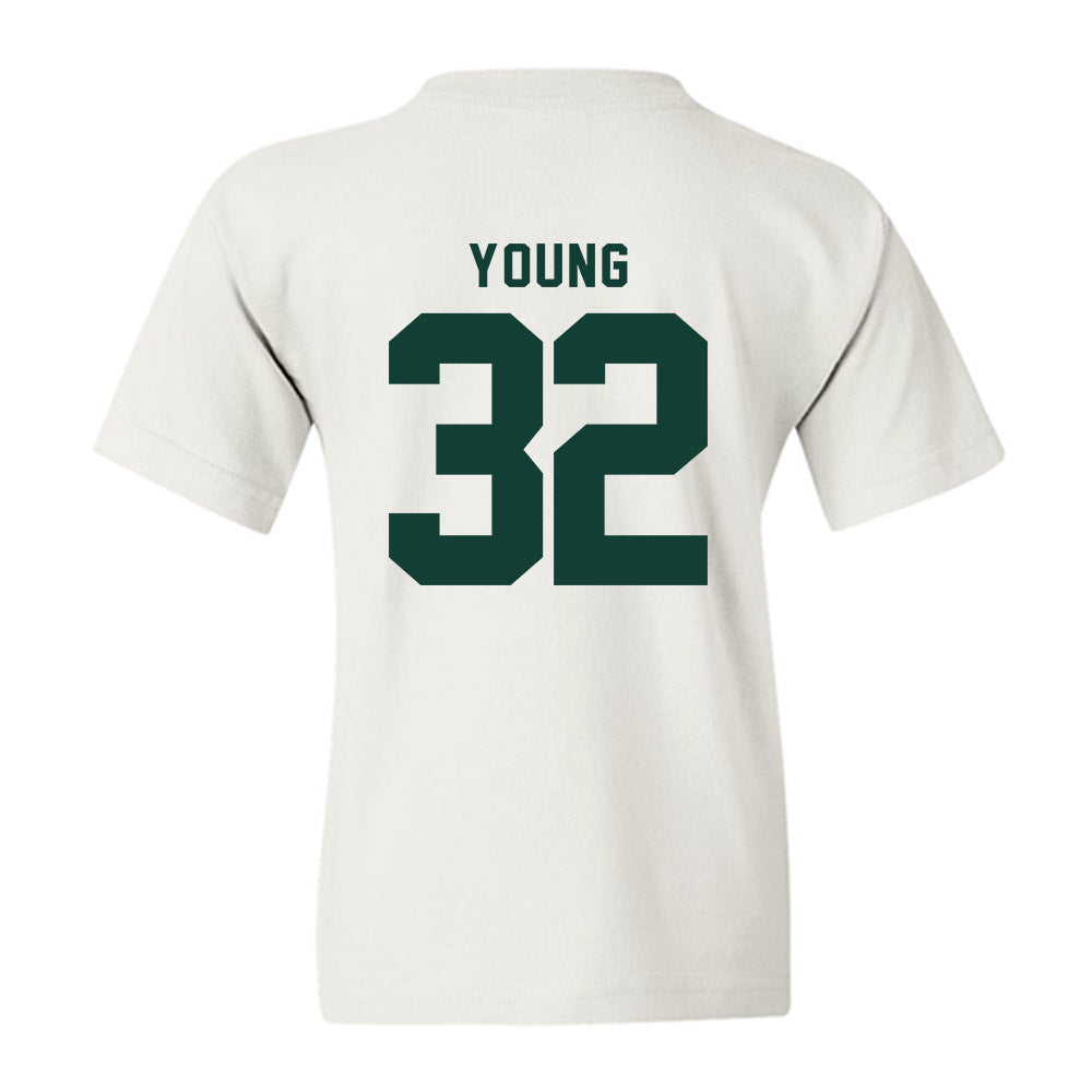 Michigan State - NCAA Football : Evan Young - Classic Shersey Youth T-Shirt-1