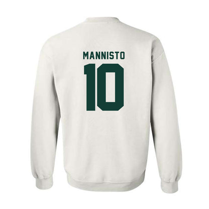 Michigan State - NCAA Men's Ice Hockey : Tommi Mannisto - Classic Shersey Crewneck Sweatshirt-1