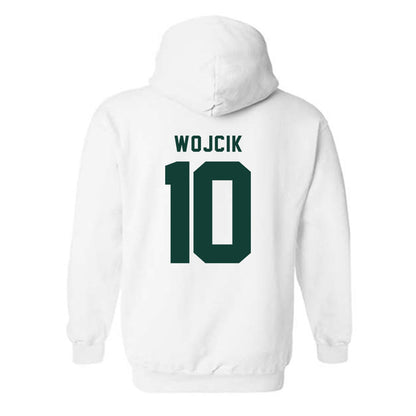 Michigan State - NCAA Men's Basketball : Denham Wojcik - Classic Shersey Hooded Sweatshirt-1