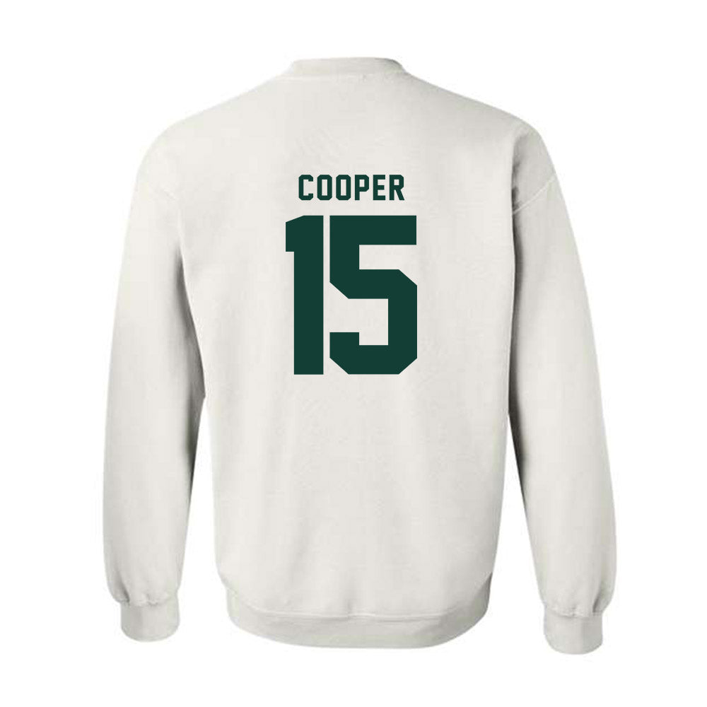 Michigan State - NCAA Men's Basketball : Carson Cooper - Classic Shersey Crewneck Sweatshirt-1