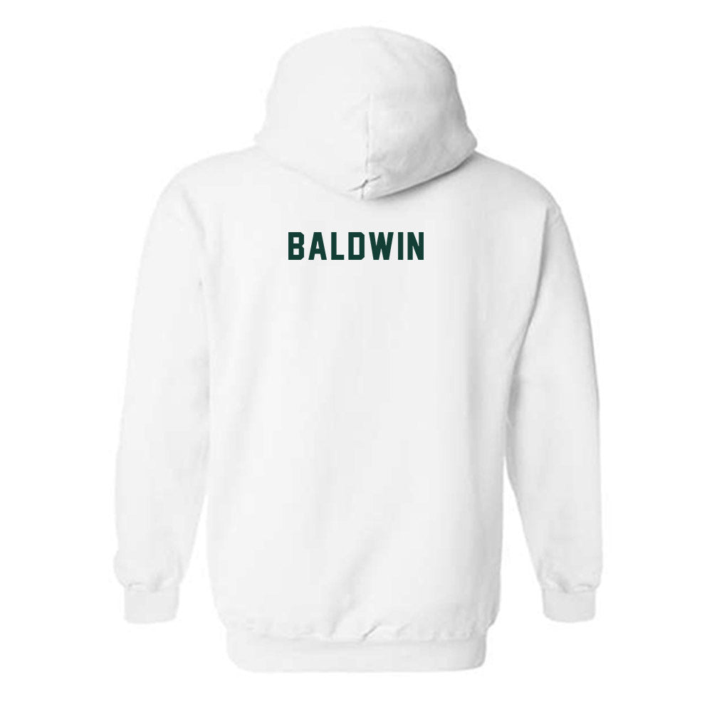 Michigan State - NCAA Men's Ice Hockey : Heath Baldwin - Classic Shersey Hooded Sweatshirt-1