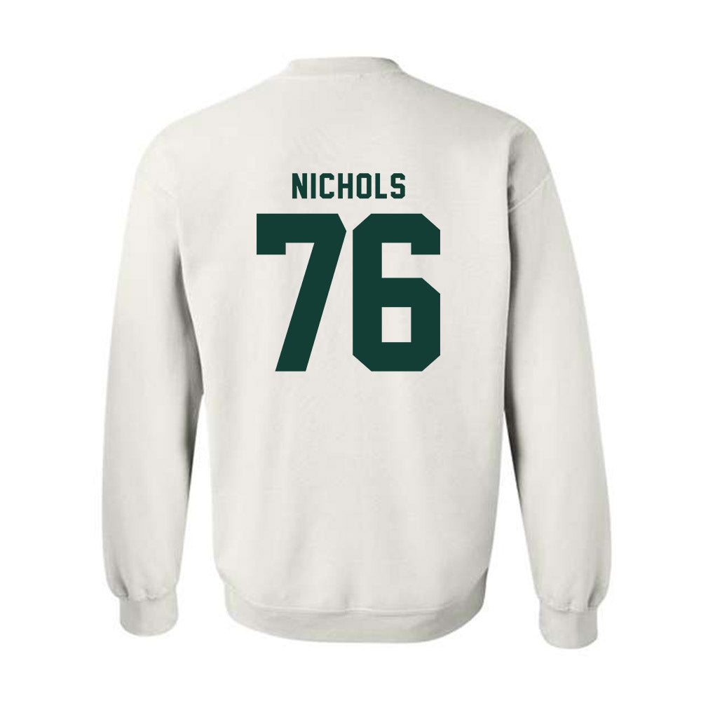 Michigan State - NCAA Football : Drew Nichols - Classic Shersey Crewneck Sweatshirt-1