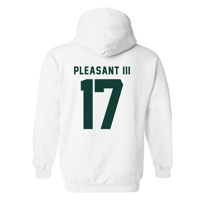 Michigan State - NCAA Football : Eddie Pleasant III - Classic Shersey Hooded Sweatshirt