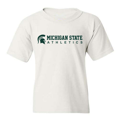 Michigan State - NCAA Men's Ice Hockey : Shane Vansaghi - Classic Shersey Youth T-Shirt-0