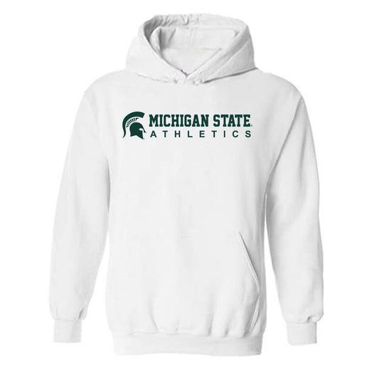 Michigan State - NCAA Men's Ice Hockey : Isaac Howard - Classic Shersey Hooded Sweatshirt-0