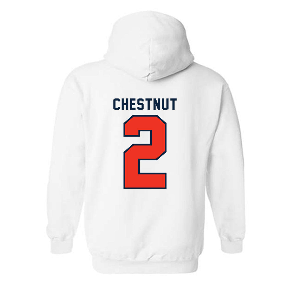 Syracuse - NCAA Football : Duce Chestnut - Classic Shersey Hooded Sweatshirt-1