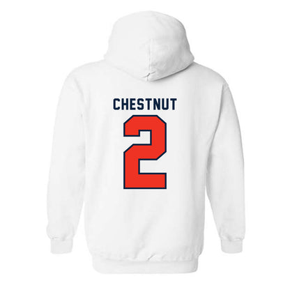 Syracuse - NCAA Football : Duce Chestnut - Classic Shersey Hooded Sweatshirt-1