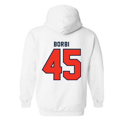 Syracuse - NCAA Women's Lacrosse : Mackenzie Borbi - Classic Shersey Hooded Sweatshirt-1