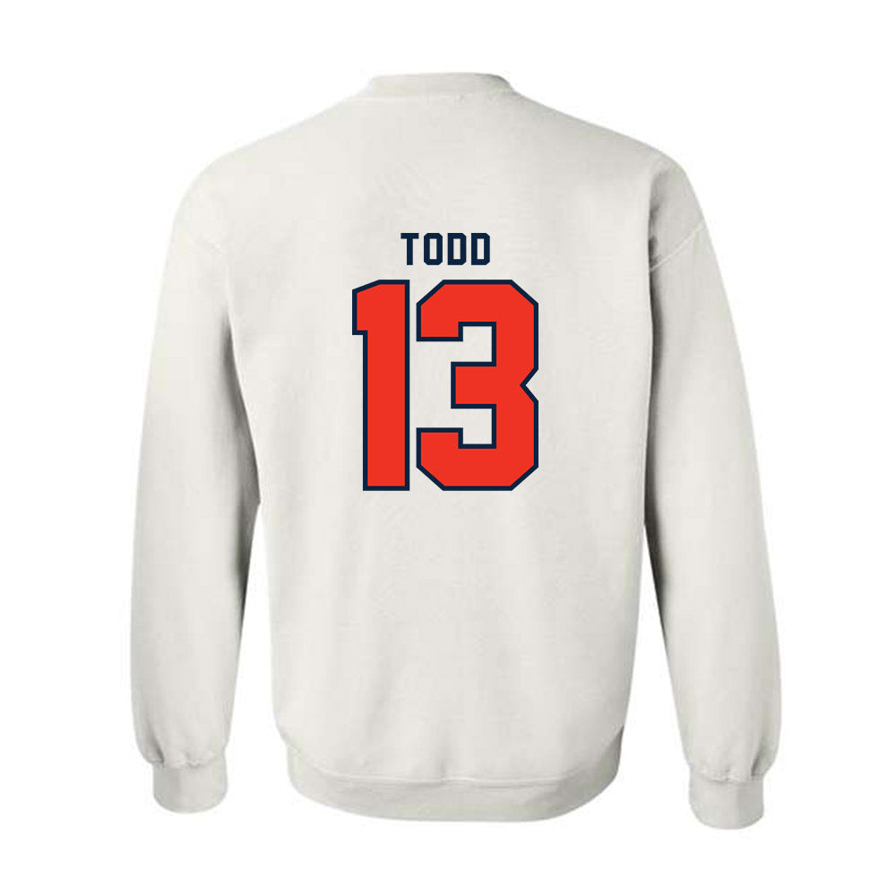 Syracuse - NCAA Women's Ice Hockey : Mik Todd - Classic Shersey Crewneck Sweatshirt-1
