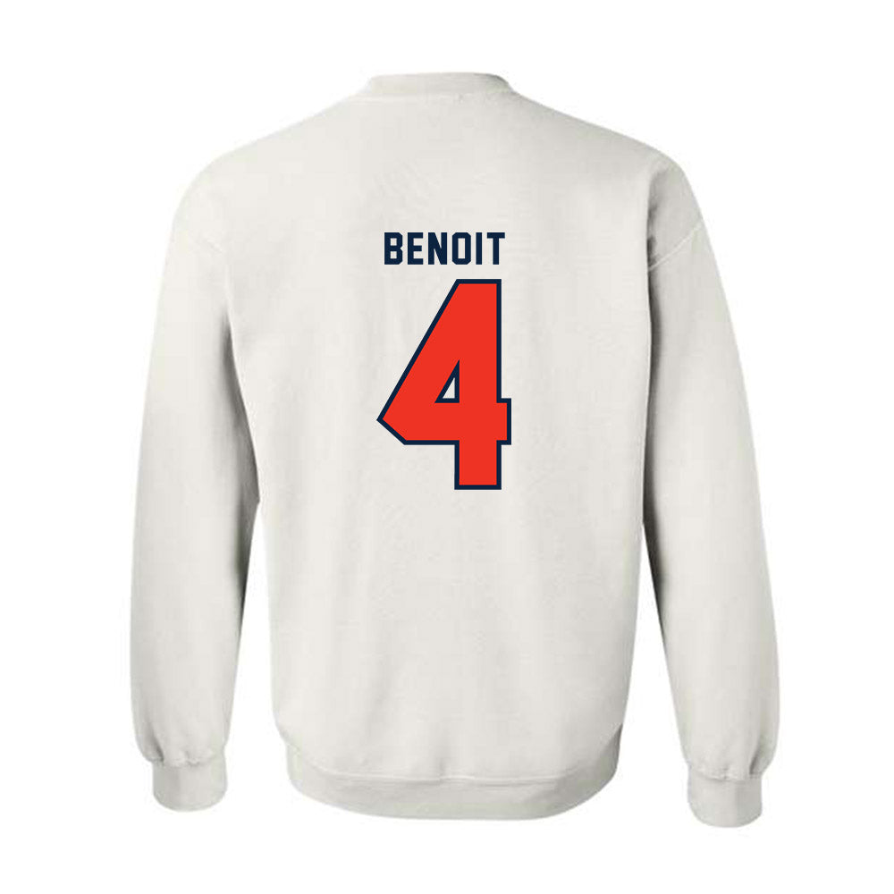 Syracuse - NCAA Women's Lacrosse : Kaci Benoit - Classic Shersey Crewneck Sweatshirt-1