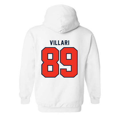 Syracuse - NCAA Football : Dan Villari - Classic Shersey Hooded Sweatshirt