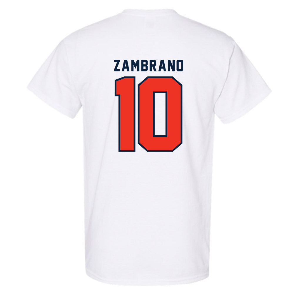 Syracuse - NCAA Men's Soccer : Carlos Zambrano - Classic Shersey T-Shirt-1