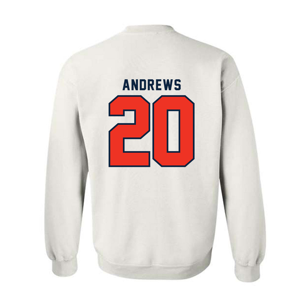 Syracuse - NCAA Football : Rayshon Andrews - Classic Shersey Crewneck Sweatshirt-1