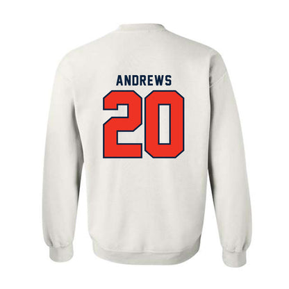 Syracuse - NCAA Football : Rayshon Andrews - Classic Shersey Crewneck Sweatshirt-1