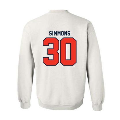 Syracuse - NCAA Football : Chase Simmons - Classic Shersey Crewneck Sweatshirt-1