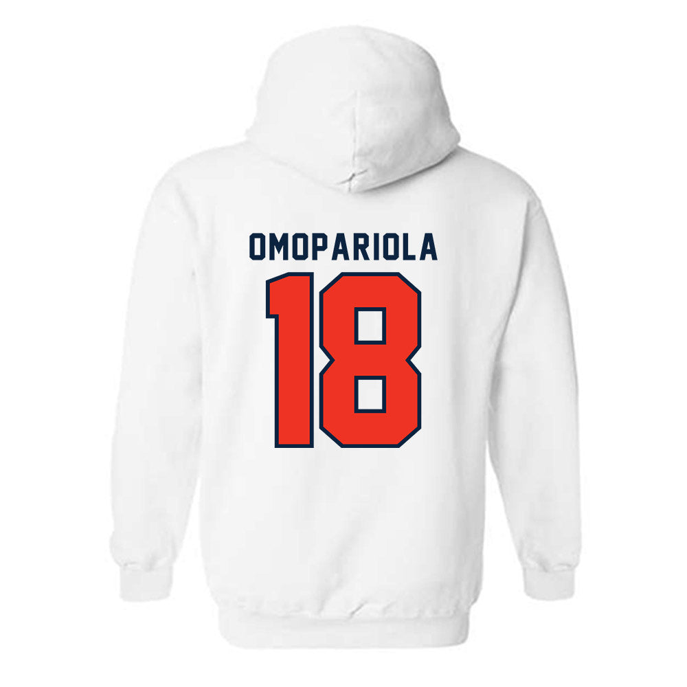 Syracuse - NCAA Football : David Omopariola - Classic Shersey Hooded Sweatshirt