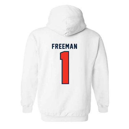 Syracuse - NCAA Men's Basketball : Donavan Freeman - Classic Shersey Hooded Sweatshirt