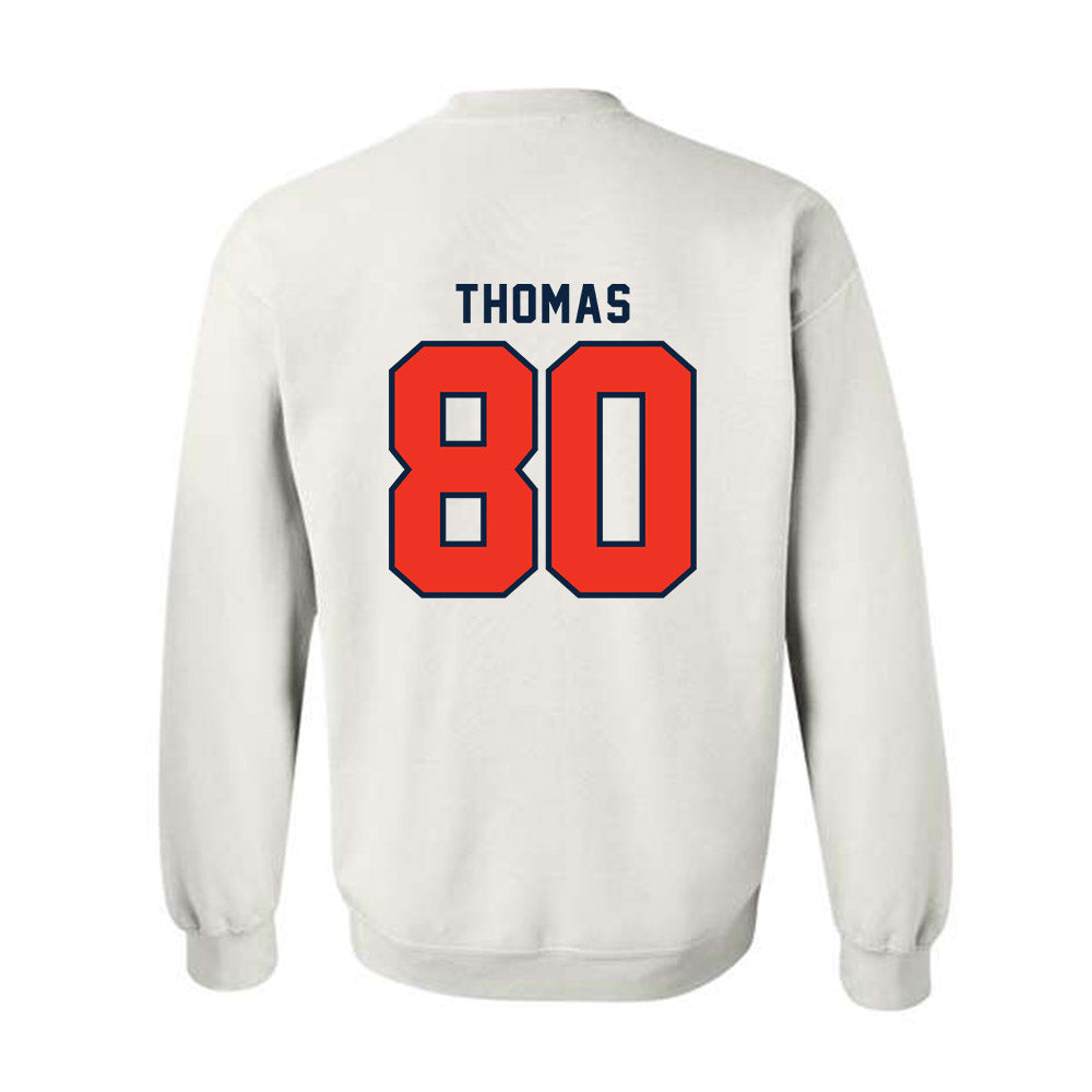 Syracuse - NCAA Football : Ja'Meer Thomas - Classic Shersey Crewneck Sweatshirt