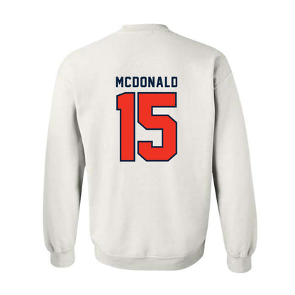 Syracuse - NCAA Football : Derek McDonald - Classic Shersey Crewneck Sweatshirt
